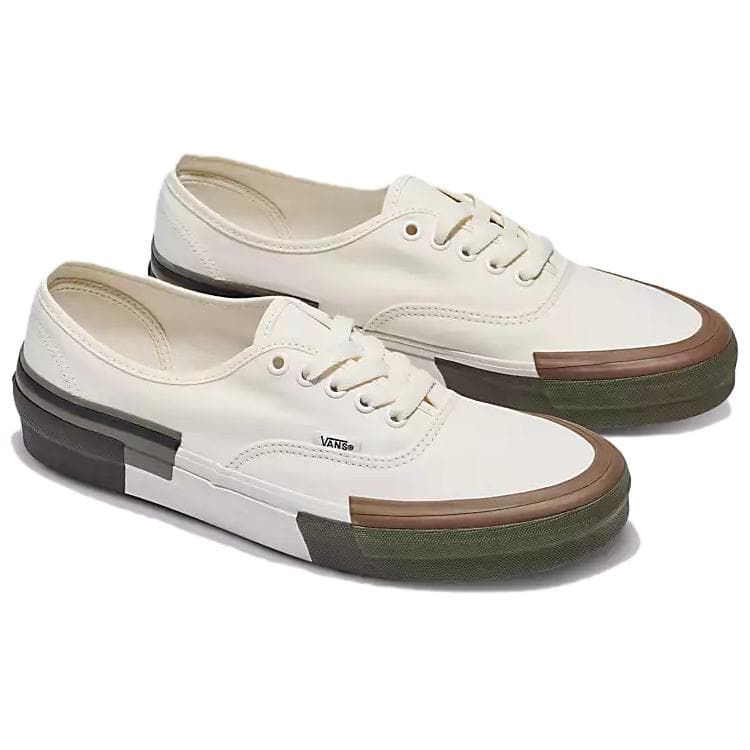 Кеды Vans Low Top Кеды Унисекс Белый Коричневый - изображение 2