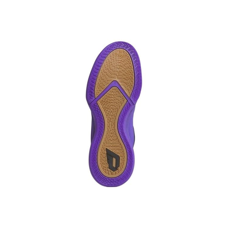 Кроссовки для баскетбола Adidas Dame 10 Low Баскетбольные кроссовки Мужские Фиолетовые Черные - изображение 5
