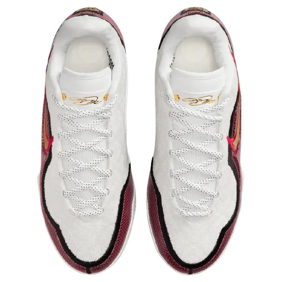 Кроссовки для баскетбола Nike Lebron 23 Поддержка Отскок Сцепление Баскетбольные кроссовки Мужские Белый Красный - изображение 4