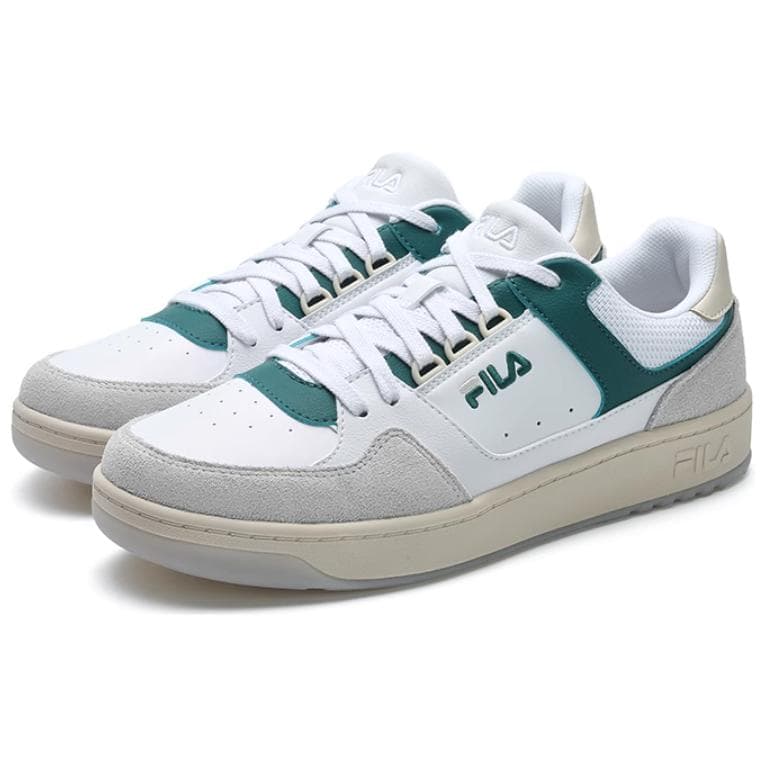 Кроссовки FILA Targa Retro Low Sneakers White Grey Green - изображение 2
