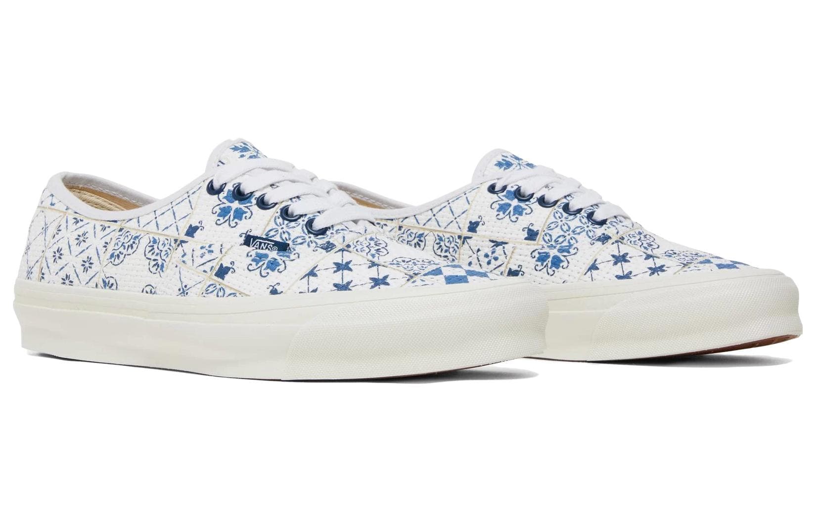 Кроссовки KITH x Vans Vault Low White Blue - изображение 3
