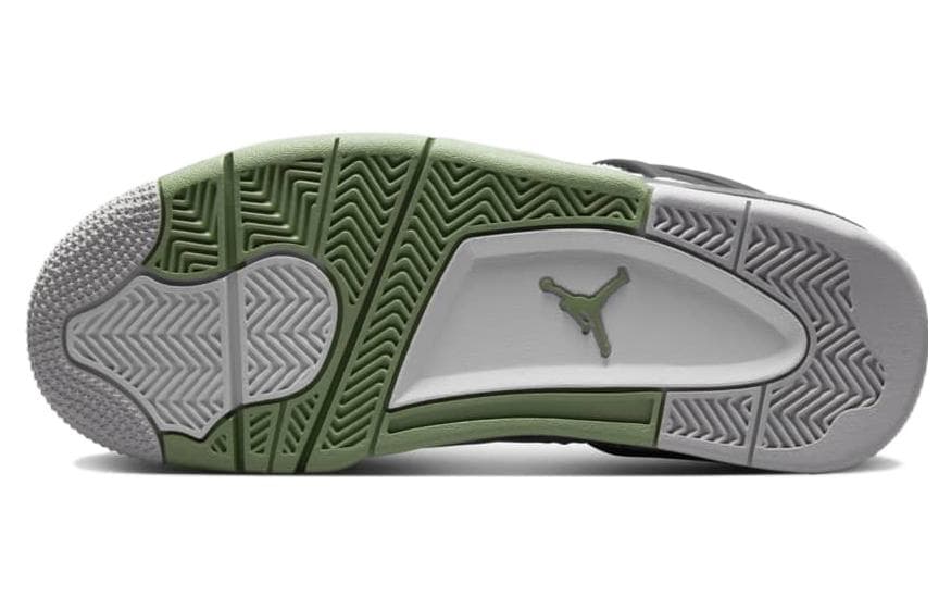 Ретро баскетбольные кроссовки Jordan Air Jordan 4 "Oil Green" - изображение 6