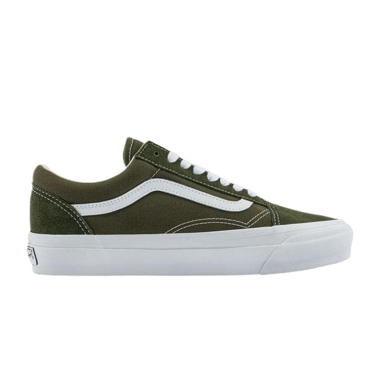 Кроссовки Vans Old Skool 36 Low Топ Скейтборд Кроссовки Унисекс Зеленый Белый - изображение 2