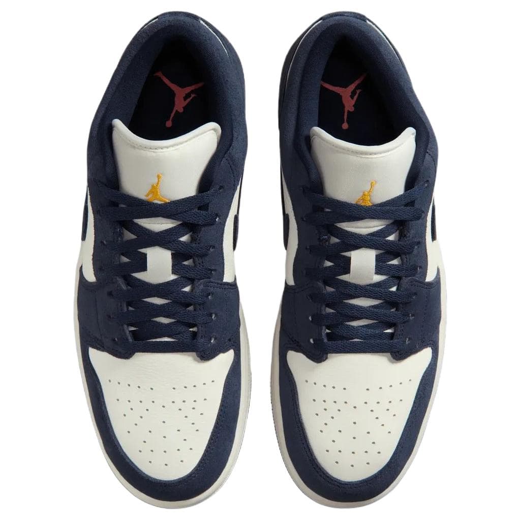 Ретро баскетбольные кроссовки Jordan Air Jordan 1 SE Navy Blue - изображение 4