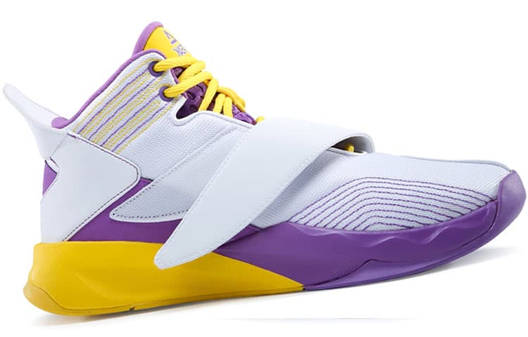 Кроссовки для баскетбола Peak Speed Series White Purple Gold - изображение 2