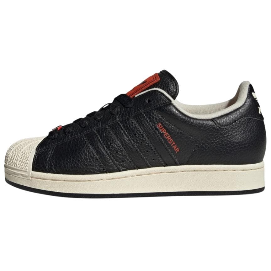 Кроссовки Adidas Originals Superstar Low Топ Скейтборд Обувь Унисекс Черно-красный - изображение 1