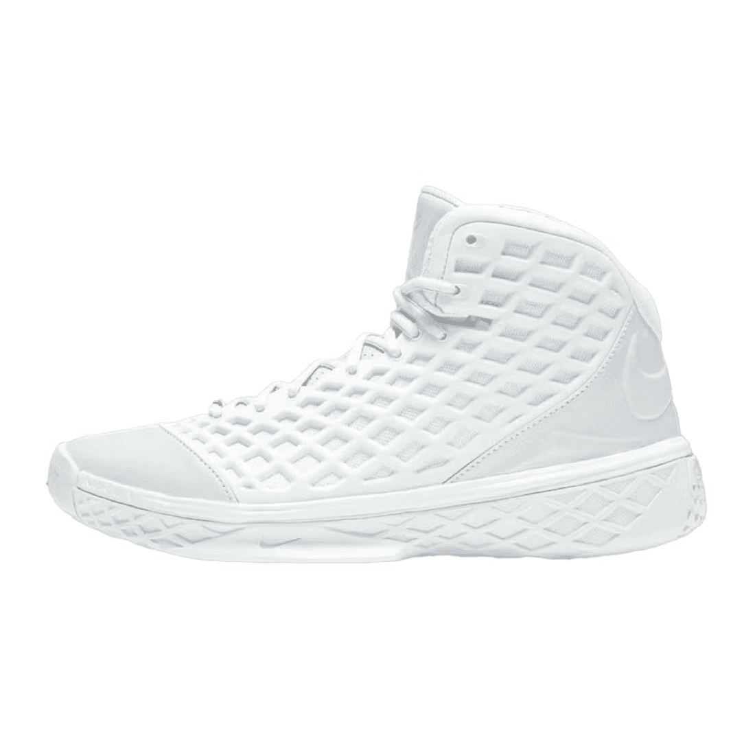 Кроссовки для баскетбола Nike Zoom Kobe 3 Устойчивые к истиранию противоскользящие высокие баскетбольные кроссовки унисекс белые - изображение 1