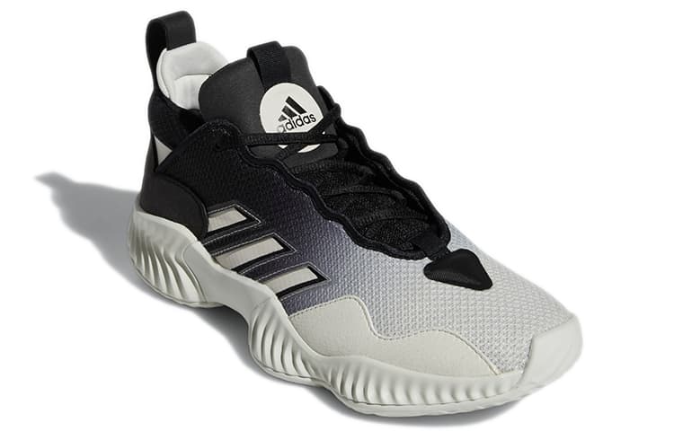 Ретро баскетбольные кроссовки adidas Court Vision 3 White Black - изображение 3