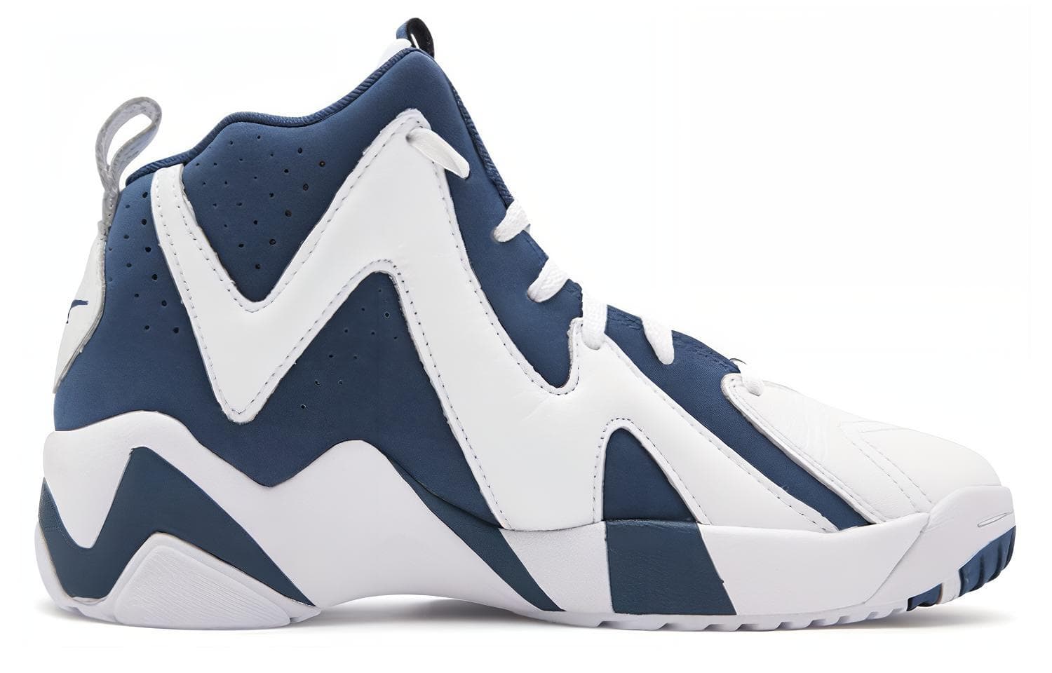 Ретро баскетбольные кроссовки Reebok Kamikaze 2 Batik Blue - изображение 2