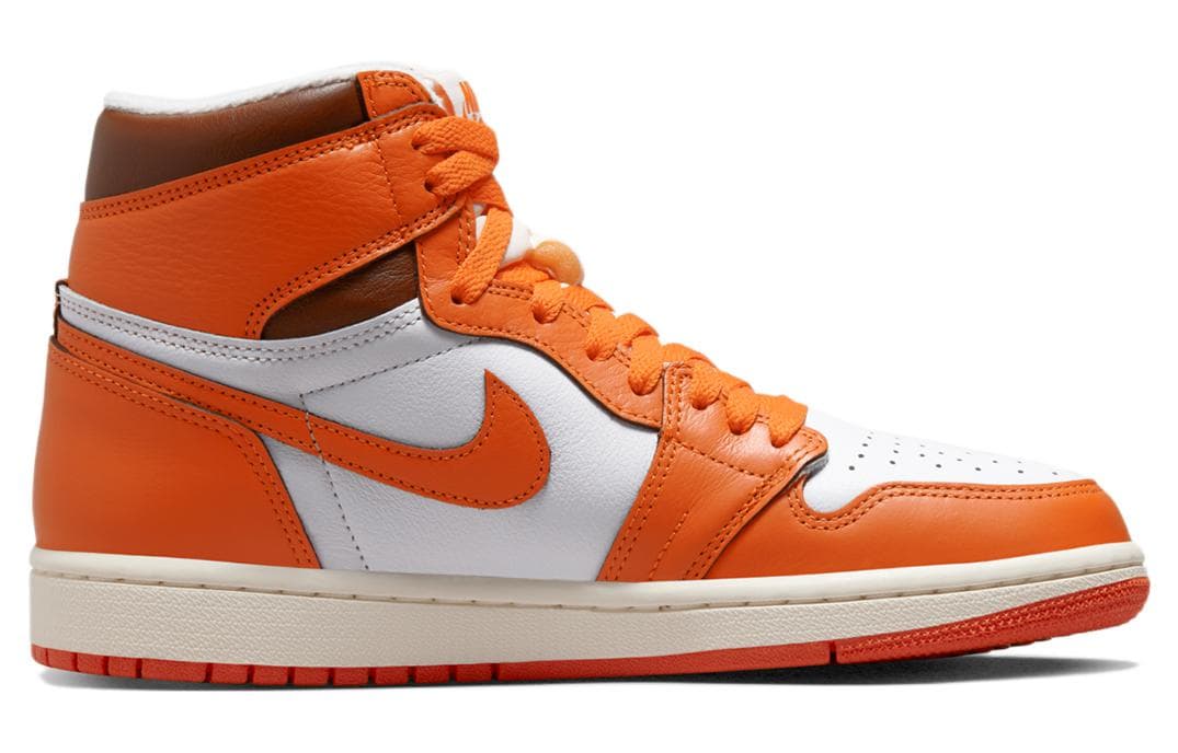 Ретро баскетбольные кроссовки Jordan Air Jordan 1 Retro High OG "Starfish" - изображение 2