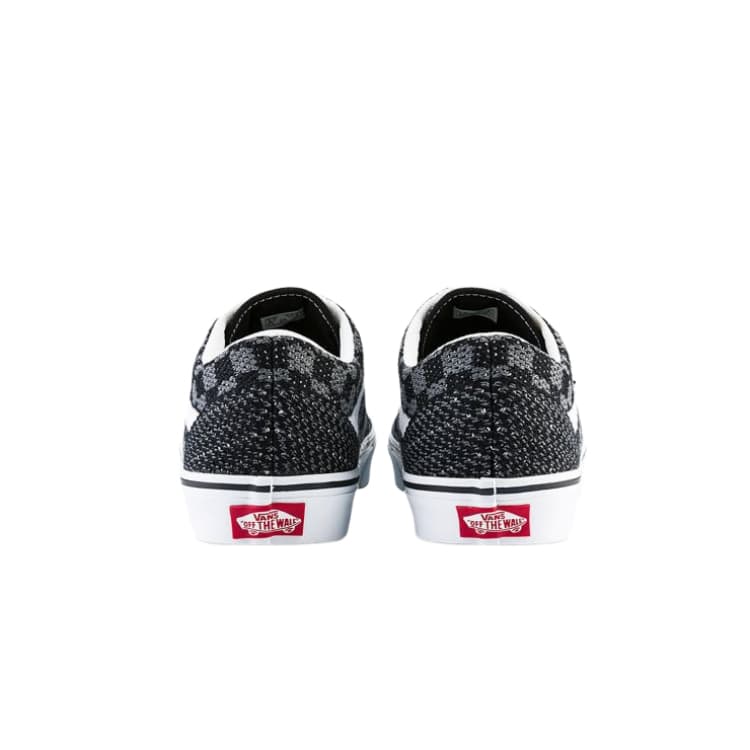 Кеды Vans Old Skool Low Top Кеды Унисекс Черный Белый - изображение 6