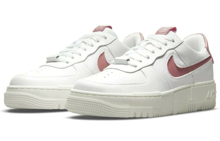 Кроссовки Nike Air Force 1 Pixel White Pink — фото 3