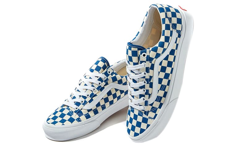 Кеды Vans Style 36 Checkerboard Blue - изображение 4