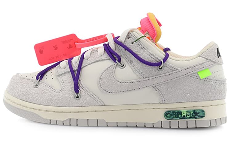 Кроссовки OFF-WHITE x Nike Dunk Low "The 50" NO.15