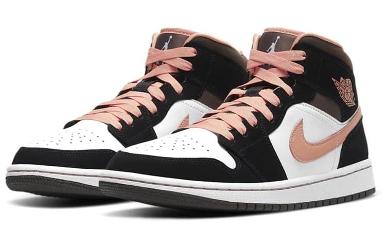 Ретро баскетбольные кроссовки Jordan Air Jordan 1 "Apricot Agate" - изображение 3