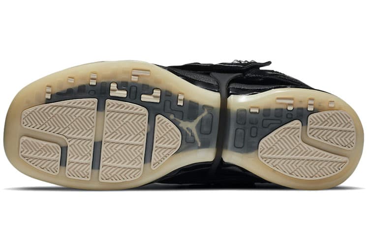 Ретро баскетбольные кроссовки Converse x Jordan Air Jordan 16 "Why Not Chuck" 1970s High Black White - изображение 7