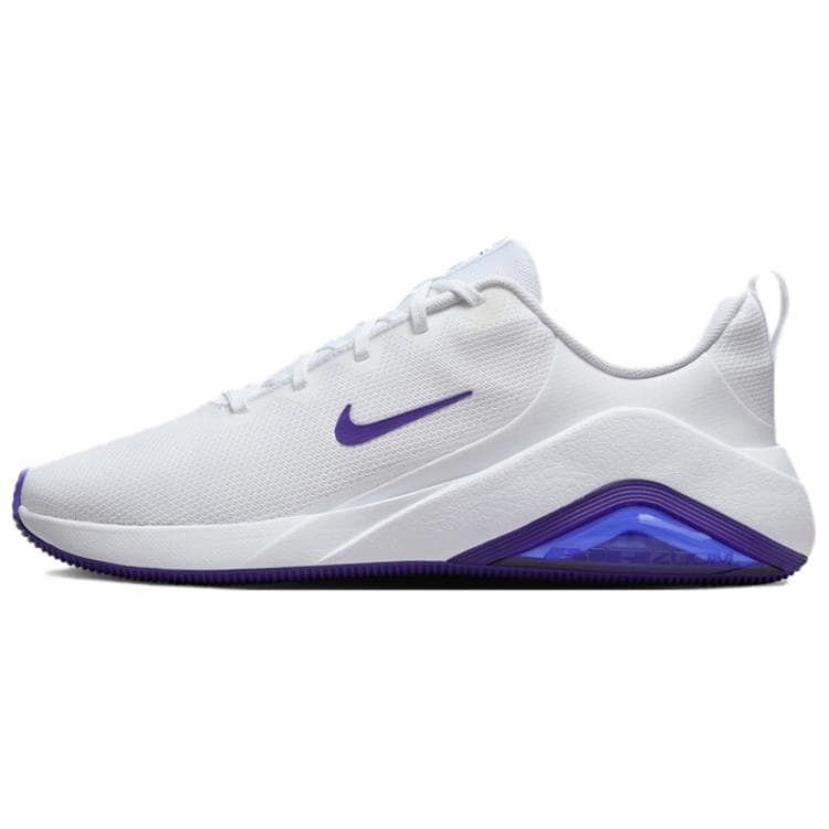 Кроссовки для спортзала Nike Bella 7 Удобные Дышащие Поддерживающие Дышащие Низкие Кроссовки для Тренировок Женские Белые Фиолетовые - изображение 1