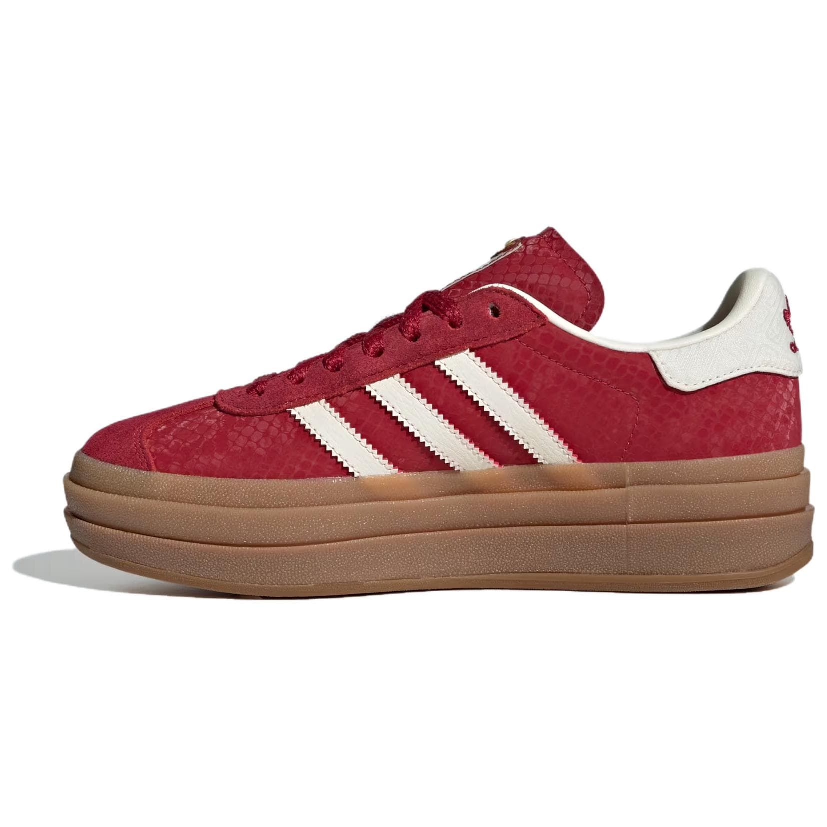 Кроссовки Adidas Originals GAZELLE BOLD CNY SHENIANXIANDING 'Год Змеи' Искусственная замша Низкие кеды для скейтбординга Женские - изображение 3