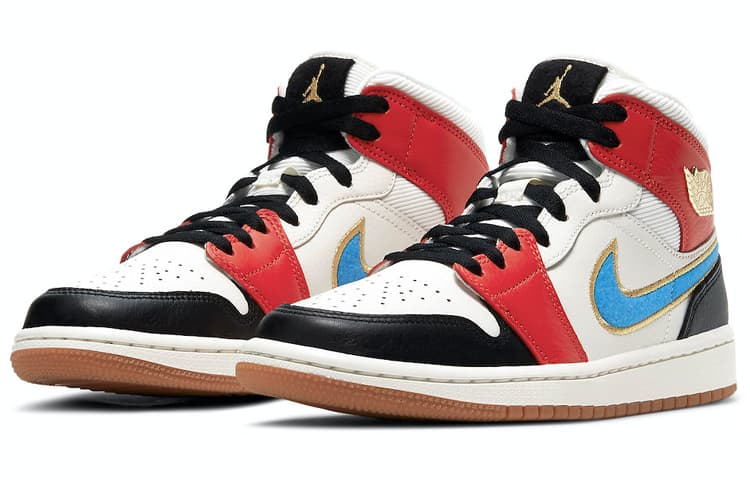 Ретро баскетбольные кроссовки Jordan Air Jordan 1 Mid SE - изображение 3