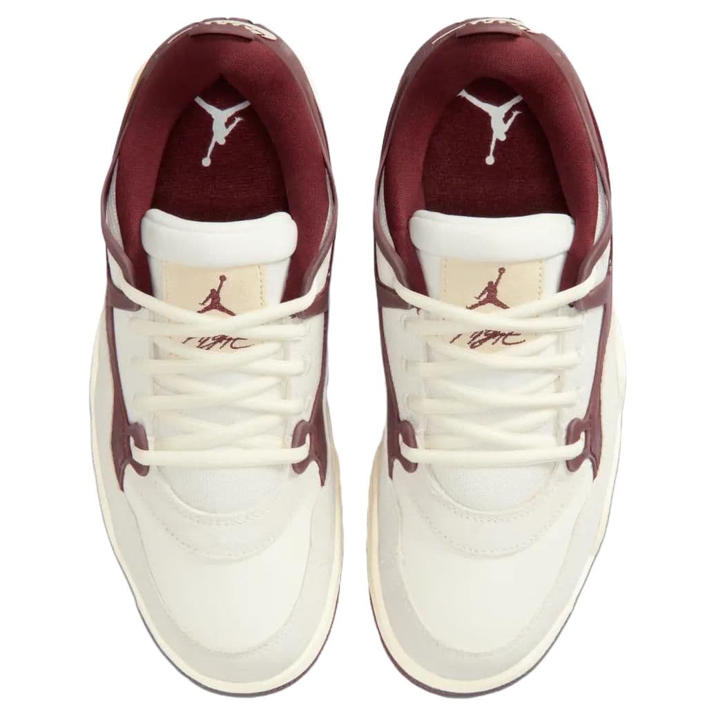 Ретро баскетбольные кроссовки Jordan Air Jordan 4 Поддержка Винтажные Баскетбольные Кроссовки Женские Белый Красный - изображение 3
