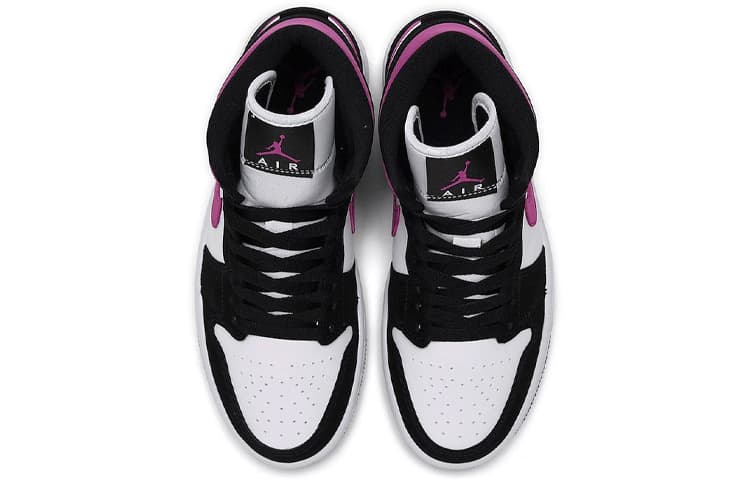 Ретро баскетбольные кроссовки Jordan Air Jordan 1 Mid Magenta - изображение 3