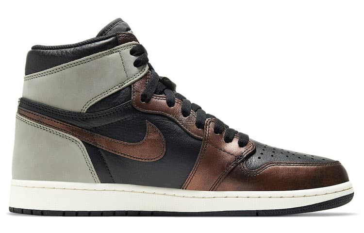 Ретро баскетбольные кроссовки Air Jordan 1 Retro High OG "Rust Shadow" - изображение 2