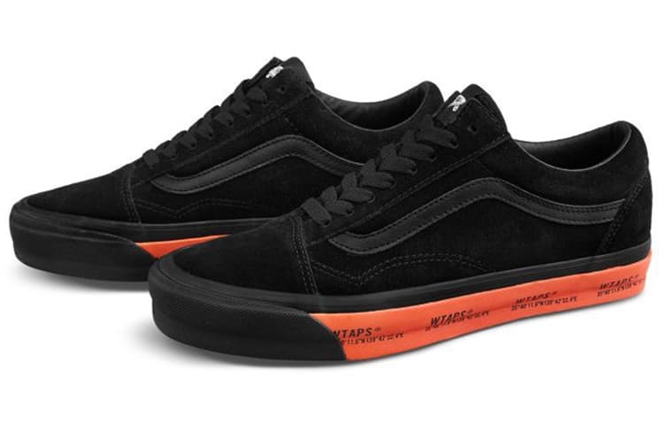 Кроссовки WTAPS x Vans Old Skool LX Black Red - изображение 2