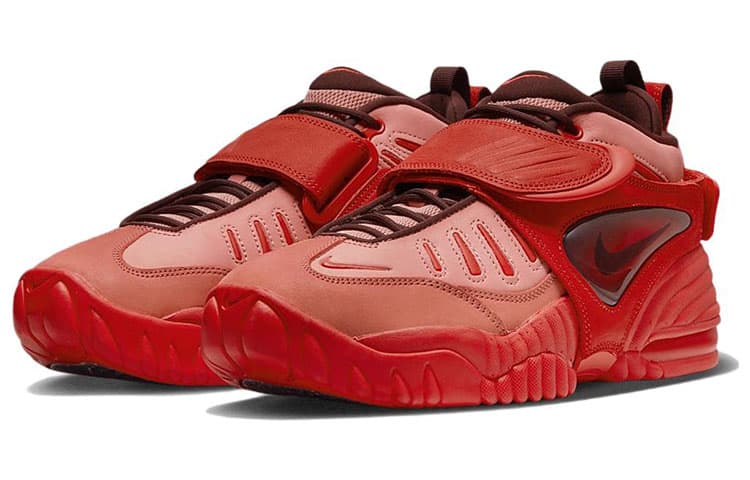 Ретро баскетбольные кроссовки AMBUSH x Nike Air Adjust Force SP "Orange" - изображение 3