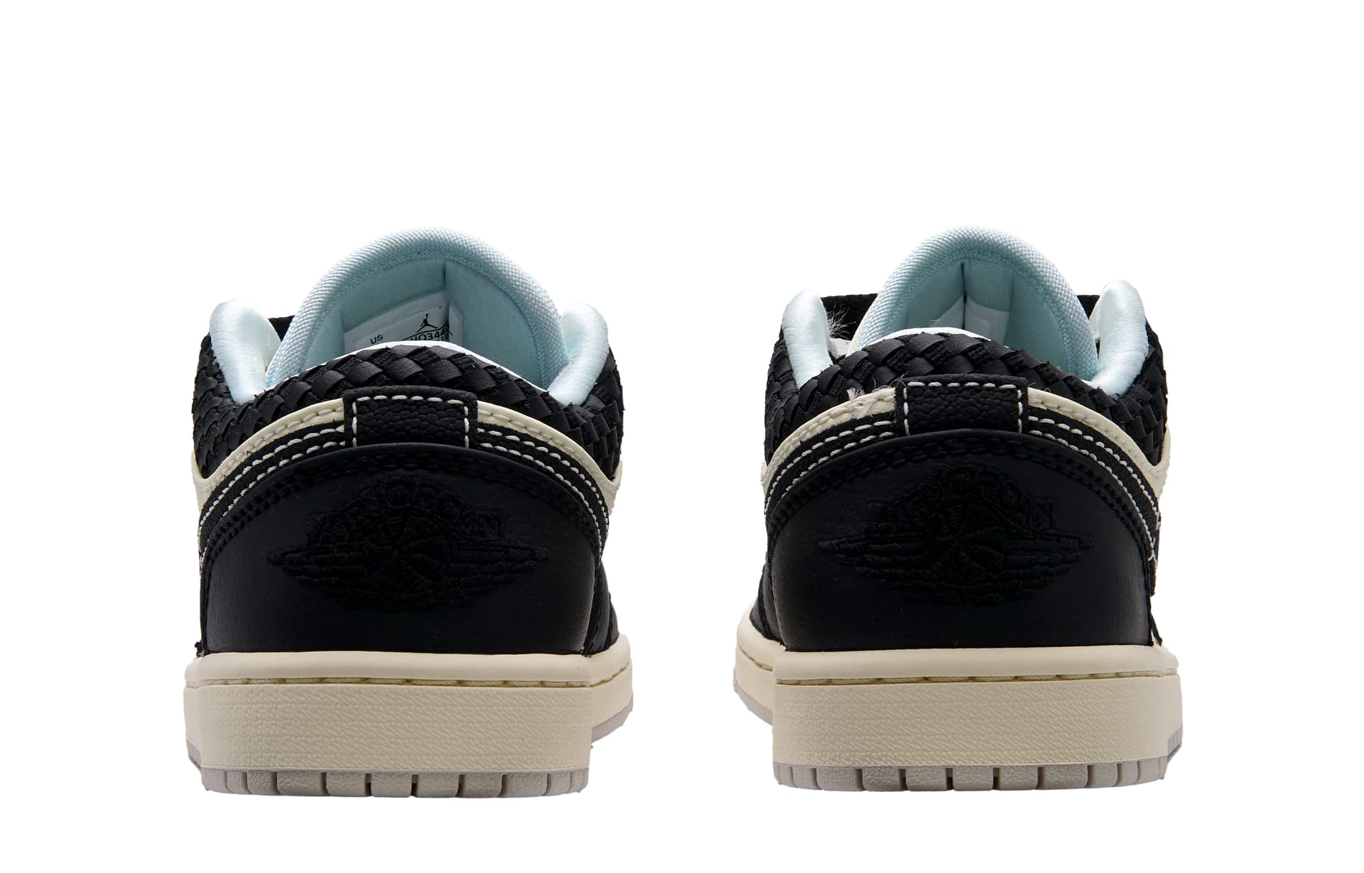 Ретро баскетбольные кроссовки Jordan Air Jordan 1 "Weave Panda" — фото 5