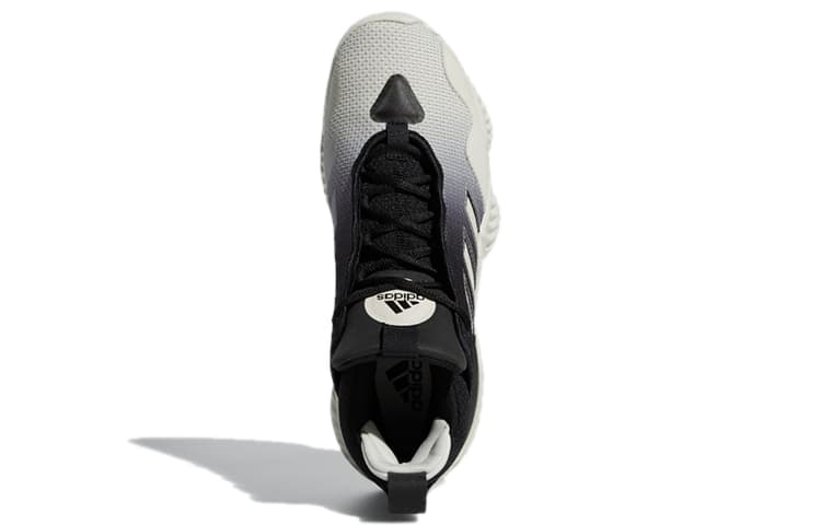 Ретро баскетбольные кроссовки adidas Court Vision 3 White Black - изображение 5