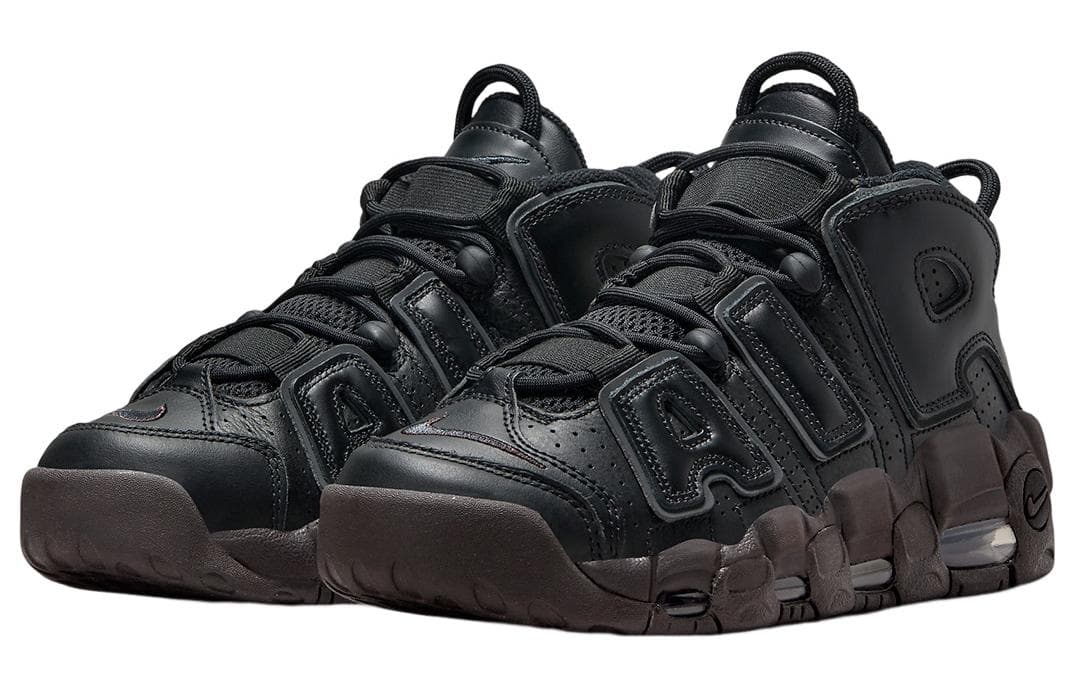 Ретро баскетбольные кроссовки Nike Air More Uptempo Black - изображение 3