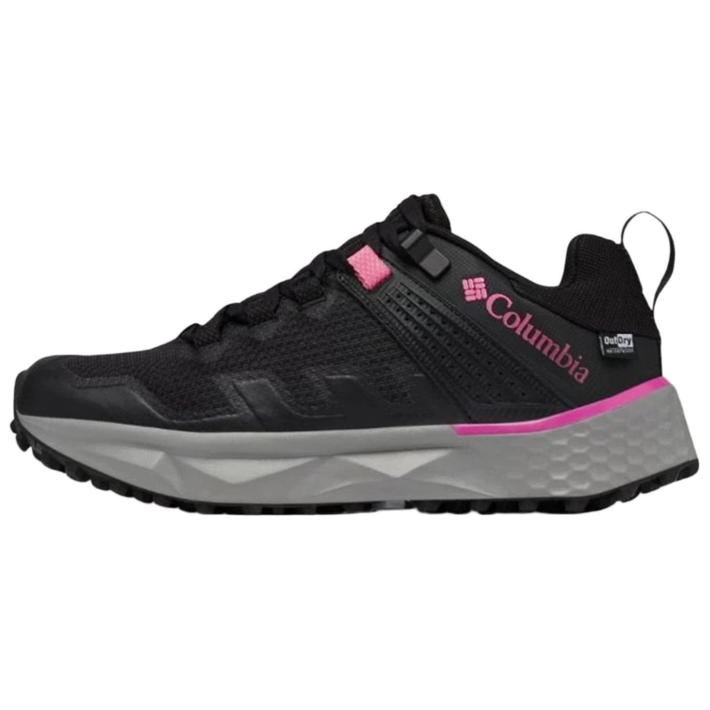 Кроссовки Columbia Facet 75 Slip-Resistant Abrasion-Resistant Low Top Hiking Shoes Women's Black Колумбия Фасет 75 Противоскользящий Устойчивый к износу Низкий Топ Походная обувь Женская Черная - изображение 1