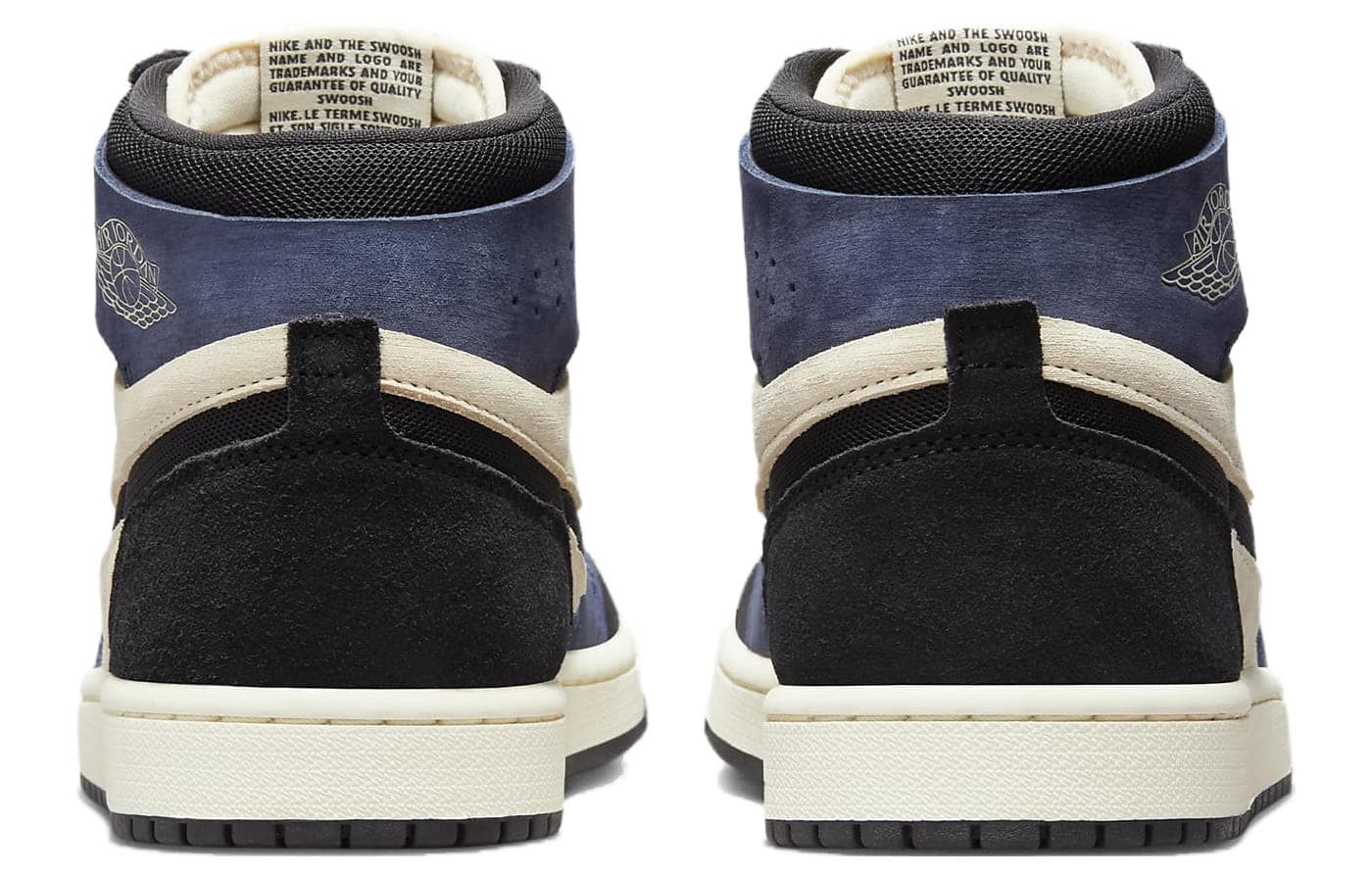 Ретро баскетбольные кроссовки Jordan Air Jordan 1 Zoom CMFT 2 Blue White Black - изображение 5