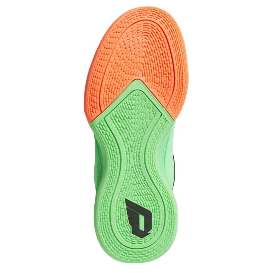 Кроссовки для баскетбола Adidas Dame 10 Противоскользящие Устойчивые к истиранию Низкие Баскетбольные кроссовки Унисекс Зеленый Черный - изображение 6