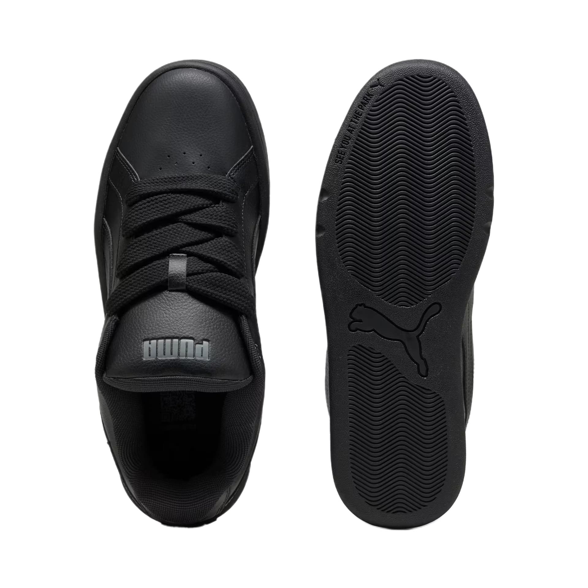 Кроссовки PUMA Park Lifestyle Yeezy Амортизация Низкие Кроссовки для Скейтбординга Унисекс Черные - изображение 5