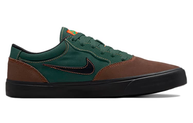 Кроссовки Nike SB Chron 2 Brown Green - изображение 2