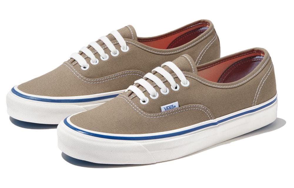 Кроссовки Vans Authentic Anaheim Deck DX Brown White - изображение 2
