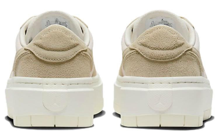 Ретро баскетбольные кроссовки Jordan Air Jordan 1 Elevate Low White Light Brown — фото 5