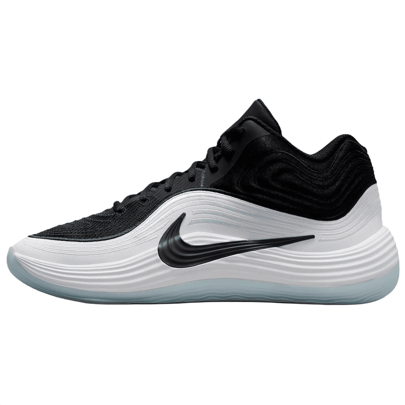 Кроссовки для баскетбола Nike Precision 8 MID Топ Баскетбольные кроссовки Унисекс Черный Белый - изображение 1