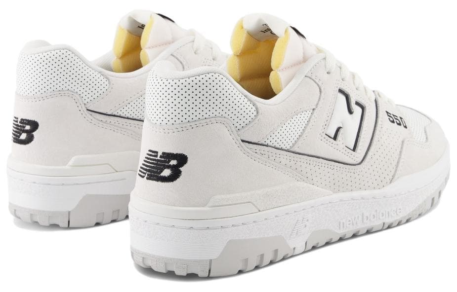 Ретро баскетбольные кроссовки New Balance 550 White - изображение 4
