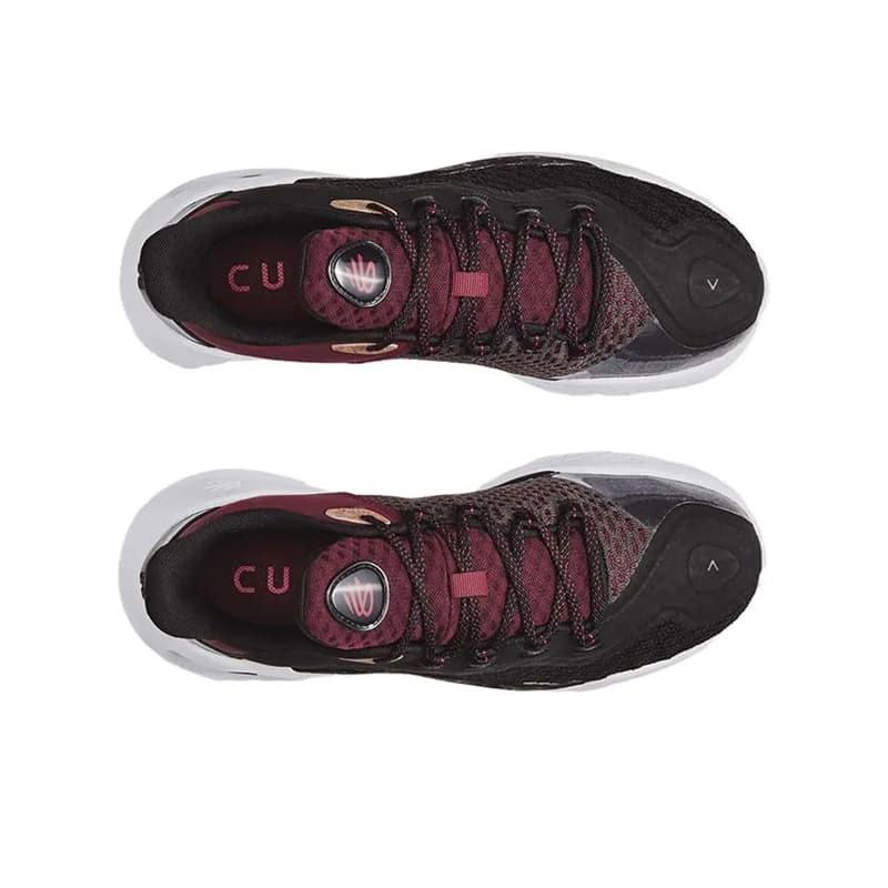 Кроссовки для баскетбола Under Armour Curry 11 Износостойкие и Легкие Низкие Баскетбольные Кроссовки Унисекс Черные - изображение 4