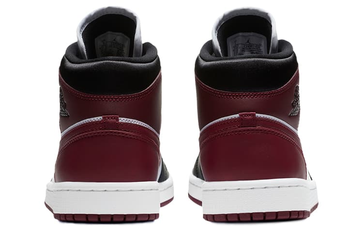 Ретро баскетбольные кроссовки Jordan Air Jordan 1 Mid "Maroon" - изображение 5