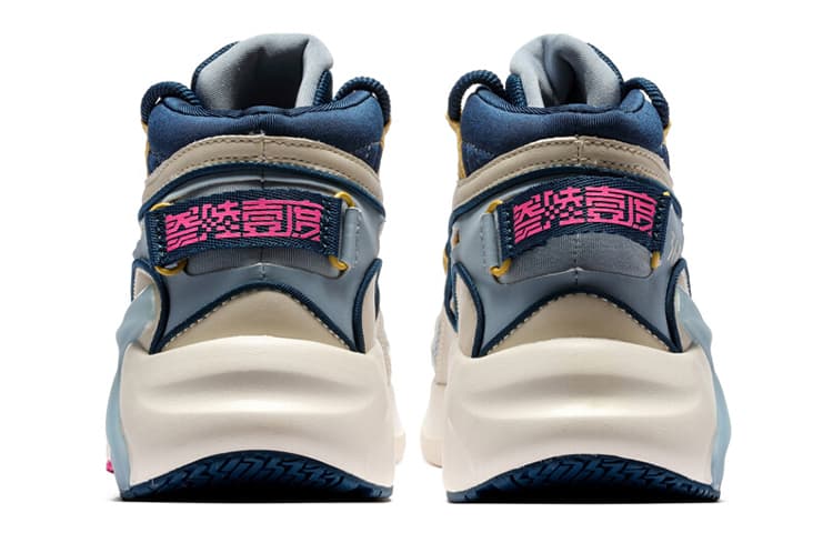 Кроссовки для баскетбола 361° NFO Mid Basketball Shoes Blue Grey - изображение 3