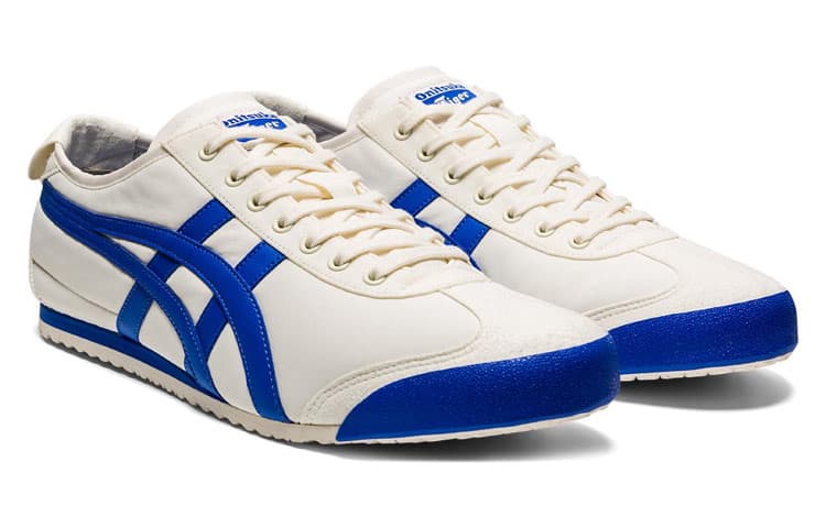 Кроссовки Onitsuka Tiger Mexico 66 Off White Blue - изображение 3