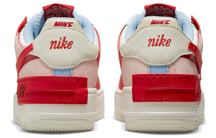 Кроссовки Nike Air Force 1 Low Shadow White Red Blue - изображение 5