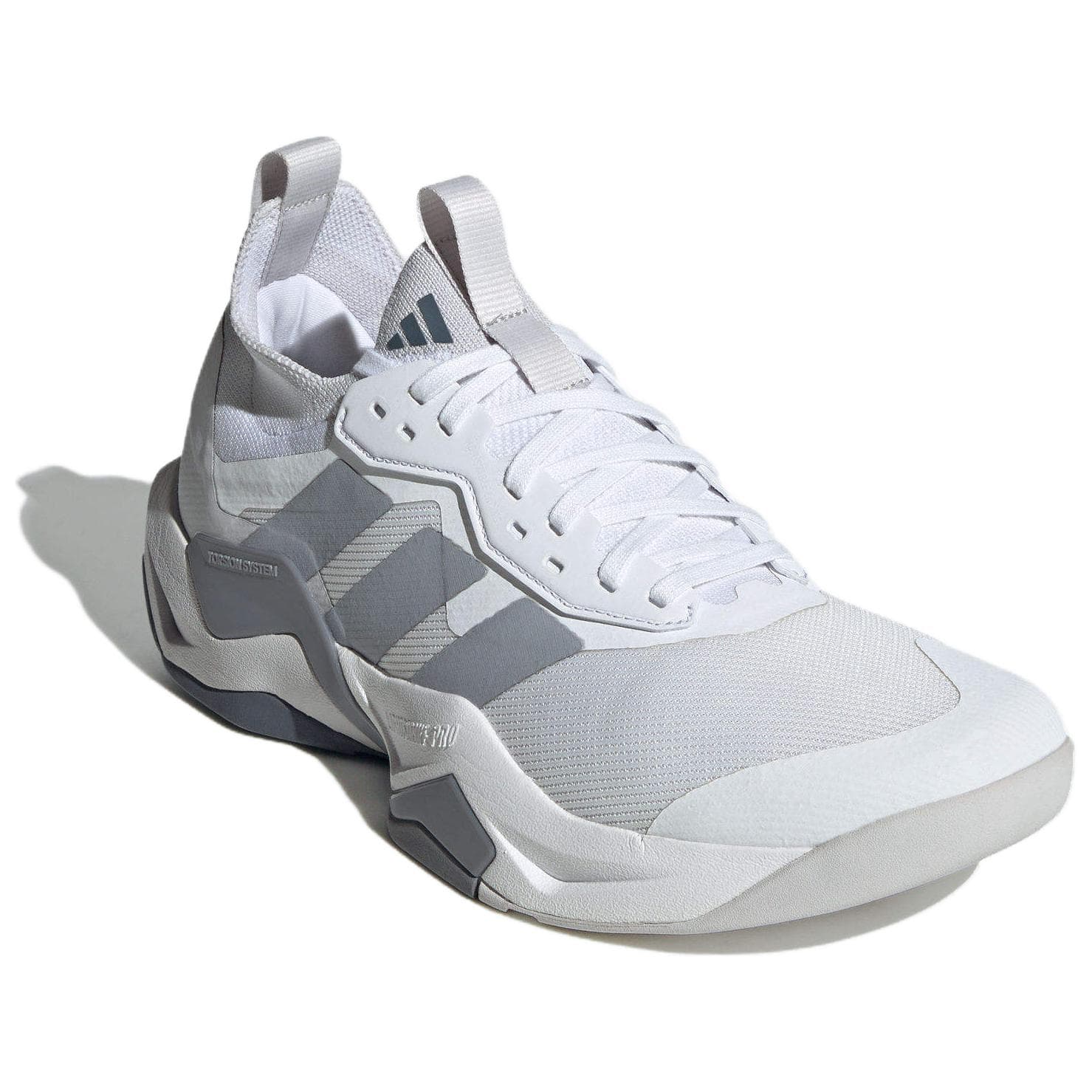 Кроссовки для спортзала Adidas Rapidmove Adv 2 Low Тренировочные кроссовки Мужские Белые Серые - изображение 3