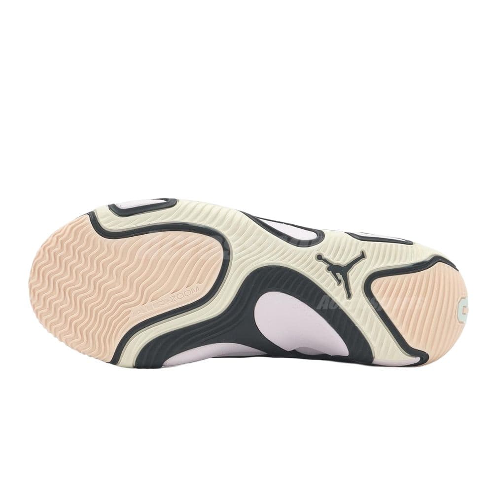 Кроссовки для баскетбола Jordan x Tatum 3 PF Модные и удобные баскетбольные кроссовки для игры с амортизацией, противоскользящей износостойкой подошвой, низкой высотой, мужские, синий/розовый - изображение 5