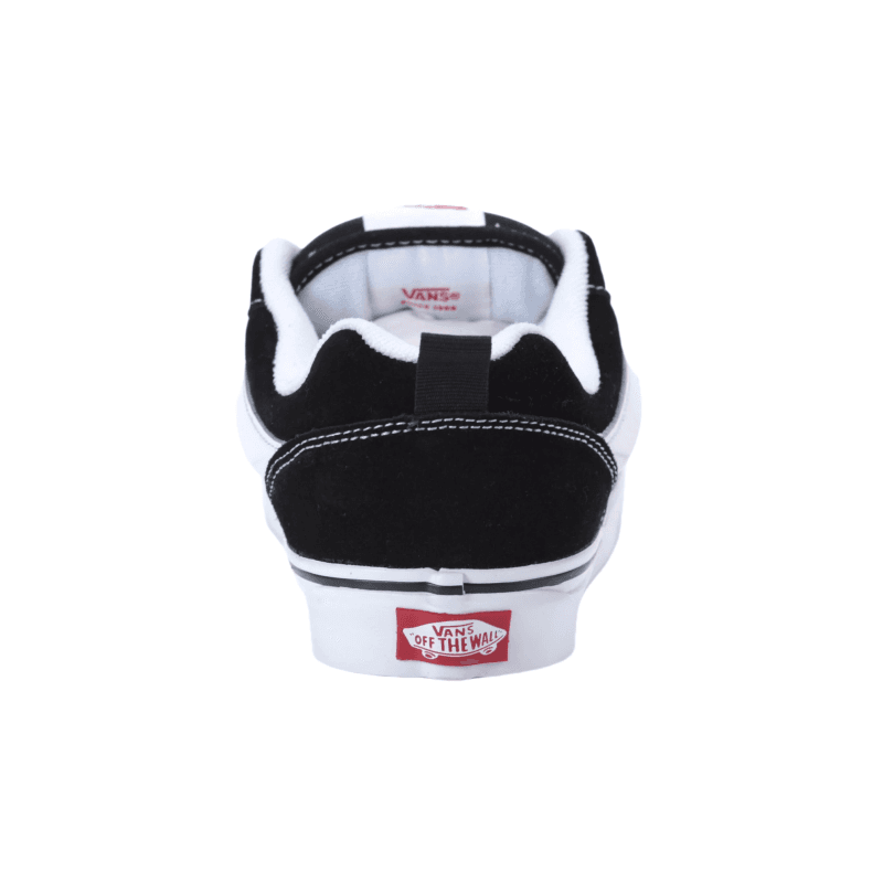 Кроссовки Vans Knu Skool Устойчивая к истиранию низкая обувь для скейтбординга унисекс черно-белая - изображение 4
