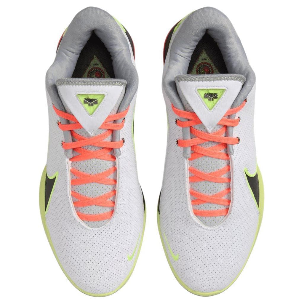 Кроссовки для баскетбола Nike LeBron 22 Противоскользящие Устойчивые к истиранию Низкие Баскетбольные кроссовки Мужские Белые - изображение 4