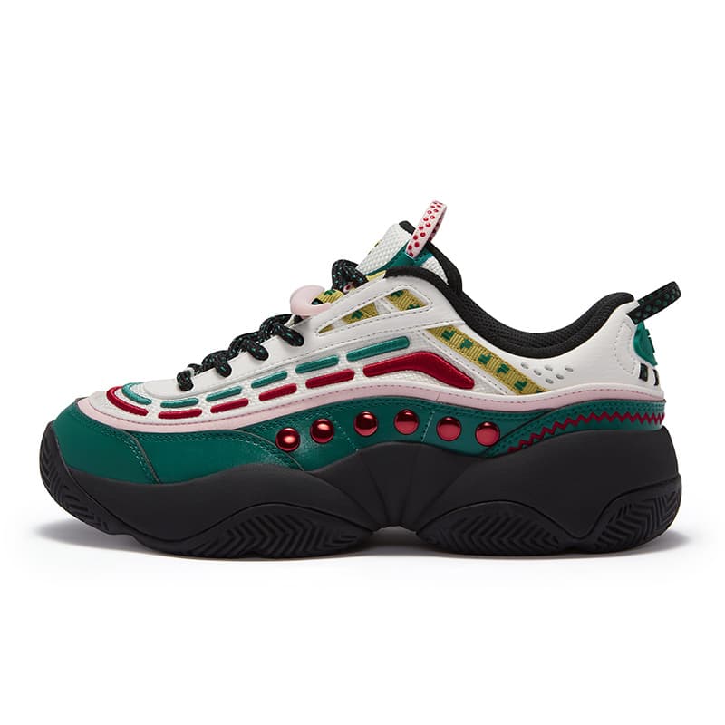 Ретро баскетбольные кроссовки FILA FUSION FIRE XMAS - изображение 4